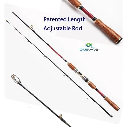 New Design! Patented 2.10m, 2.40m ,2.70m Length Adjustable 40T Toray Carbon Spinning Fishing Rod. Lure Weight7-28g.Vela De Pesca