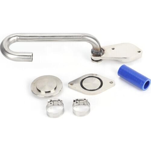 Original standard Stainless Steel EGR Cooler Delete Kit Car Accessory Fit for Ford Excursion 6.0L Turbo Diesel 03‑05