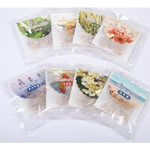 5pcs/lot Air Freshener Scented Sachets Filled with Vermicul, Natural Fragrance Aroma Bag for Wardrobe,Car,Closet,Home Decoration