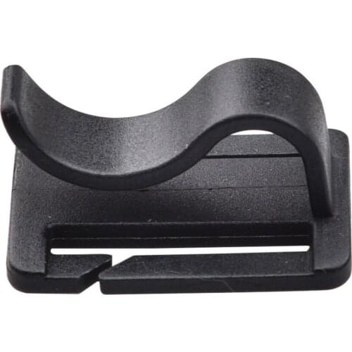 Drinking Tube Clip Rotatable Hydration Bladder Drinking Straw Tube Trap Hose Webbing Clip for Clamp Climbing Water Pack Bag