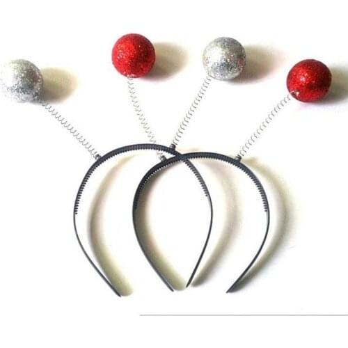 Round Ball Headband Alien Bopper UFO Monster Insect Fancy Dress Bee Role Play Halloween Costume Gift for Boy Girl Christmas