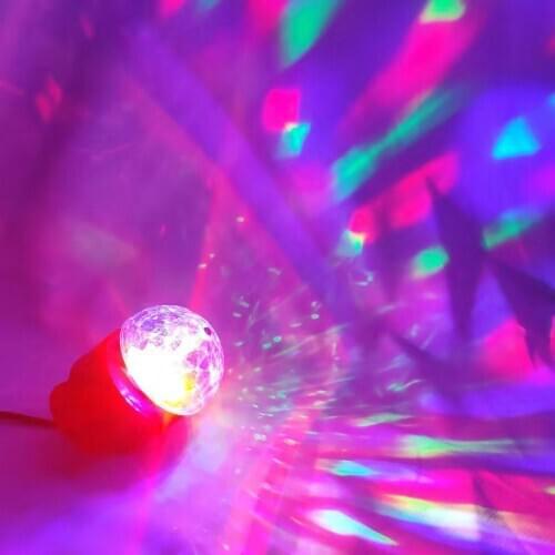 Wonderlife Festive red light LED lamp lantern companion accessories 2 meters home LED light red color rotating light