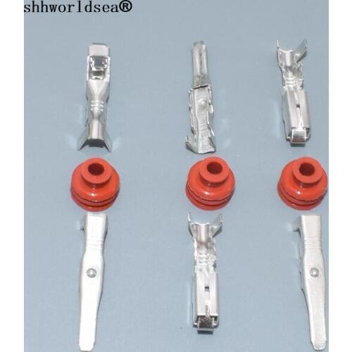 Shhworldsea 20pcs 2.8mm female male ternimal for H11 H8 9005 9006 HB3 HB4 fog connector