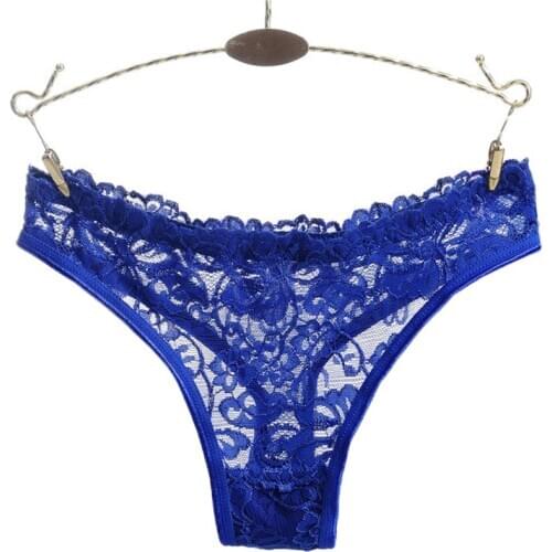 3pcs Underwear Women Lace Floral Panties Seamless Briefs Female G String Sexy Lingerie Intimates Tanga