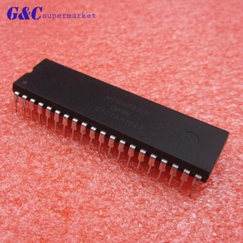 1/5PCS MC68B21CP MC68B21 DIP-40 MOT PERIPHERAL INTERFACE ADAPTER IC