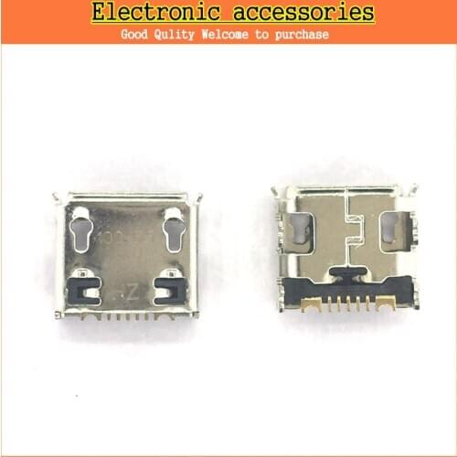 10PCS Original New Excellent Quality Micro USB 7PIN Charging Port Jack Female Connector Data Plug Socket Samsung s5570