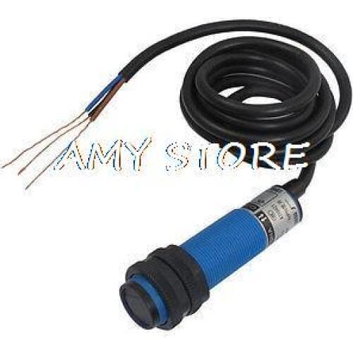 DC 3 Wire 6-36V NPN NO IR Photoelectric Sensor Switch 10cm E18-DS10NA