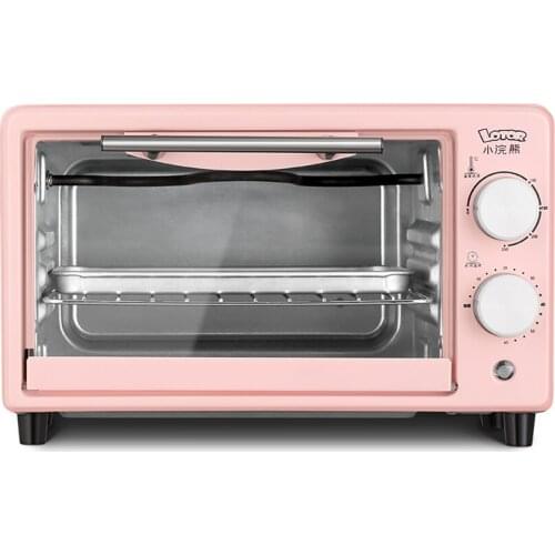 Electric Oven 10L Food Bakeware with Baking Tray 800W Fast Heating Temperature Control 60-min Timer Electric Oven Bakery