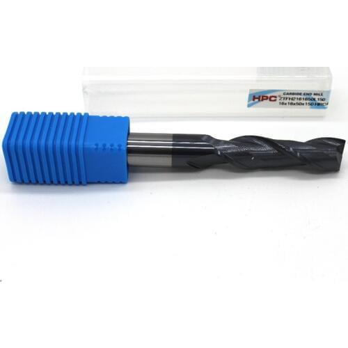 Router bit 16*16*150 with 2 flutes HRC 45 square flatted mill cutter tungsten carbide end mills CNC machine milling tools