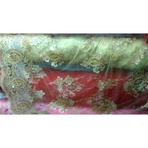 Crystal lace fabric swiss voile lace high quality fabric stone sewing golden african sale cotton laces yarn tulle embroidery