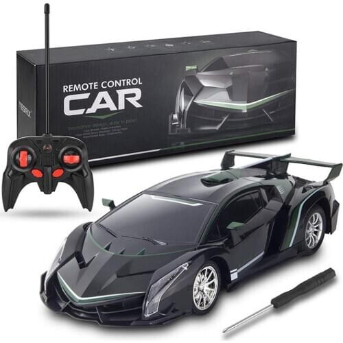 Exquisite Super Sports Car Remote Control Car Sport Racing RC Cars Realistic Car With Dazzling Lights Christmas Gifts For Child