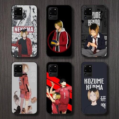 Kenma Kozume Haikyuu Phone Case For Samsung A32 A51 A52 A71 A50 A12 A21S S10 S20 S21 Plus Fe Ultra