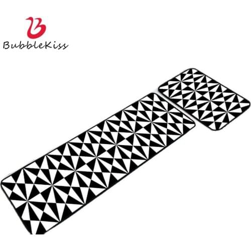 Bubble Kiss Kitchen Rug Home Customized Carpet Modern Geometric Pattern Carpets Simple Creativity Anti Slip Kitchen Floor Mats