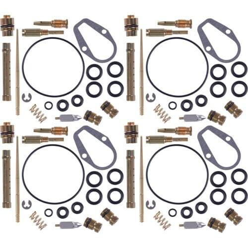 LETAOSK 4 Set Carburetor Rebuild Carb Repair Kit Jets Gasket fit for Honda CB500K CB500 CB 500 (R92)