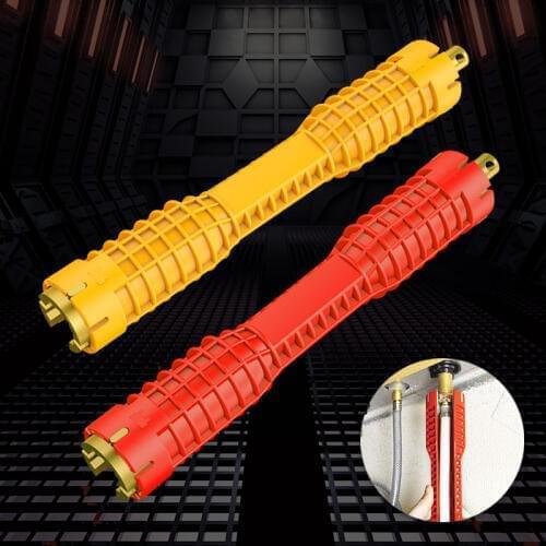 Multifunctional Water Pipe Double End Wrench Basin Bottom Pliers Sleeve Bathroom Faucet Sink Installation and Maintenance Tool