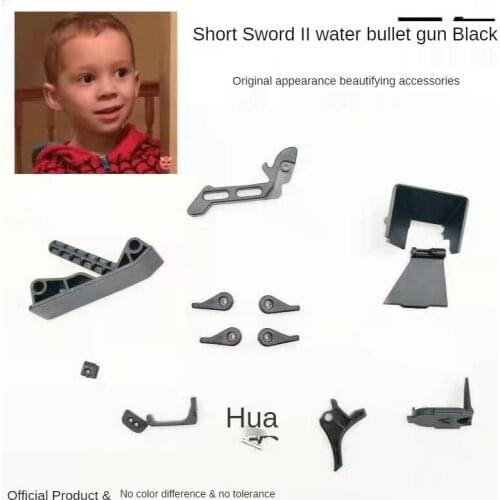 Dagger 2 Black Accessory Set Pull Bolt Magazine Release Card Falcon Trigger Pull Handle Battery Cover Safety Machine