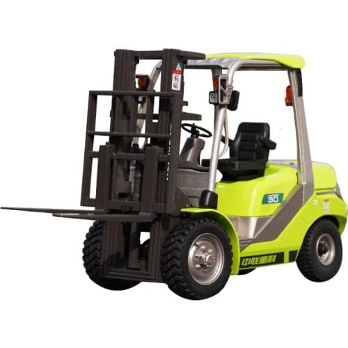 Original 1:20 Zoomlion FD30R alloy engineering diecast forklift truck model for gift, promotion