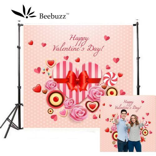 Pink Rose Love Photo Background Love Wedding Wedding Anniversary Photography Decoration Photography Backdrop