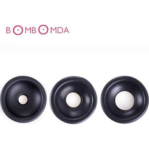 Sex Toy Men Penis Pump Ring Silicone Sleeve Penis Extender Trainer Accessories Penis Erection Enlarger Exerciser Men Masturbator