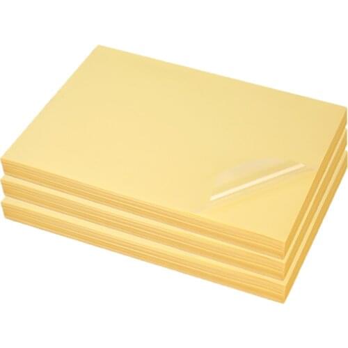 Waterproof and oil-proof A4 PET transparent self-adhesive film-laminated label sticker laser inkjet printer office blank paper