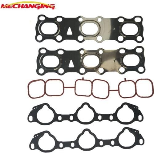 VQ25DE For NISSAN MAXIMA MAXIMA QX V A33 2.5 24V Intake Exhaust Manifold Engine Parts Engine Gasket 14035-EG200 14036-EA200