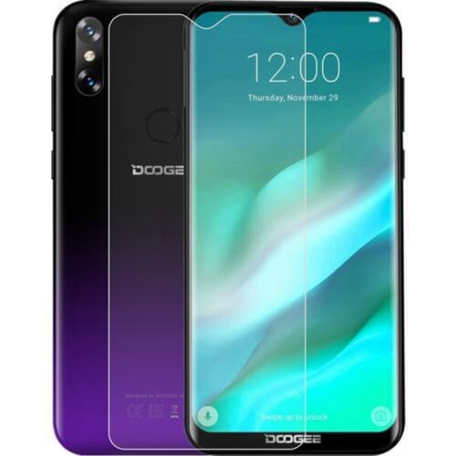 Tempered Glass For Doogee Y8 Plus 6.21" 9H 2.5D Protective Film Explosion-proof Clear LCD Screen Protector cover