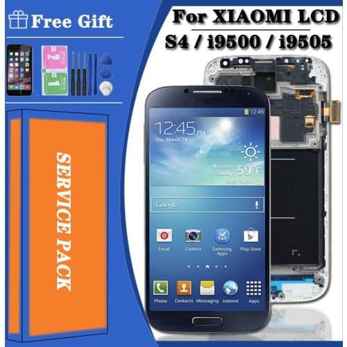 5.0" Super AMOLED S4 LCD For Samsung Galaxy S4 GT-i9505 i9500 i9505 i545 i337 LCD Display Touch Screen Digitizer Replacement