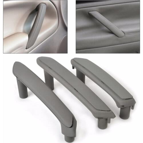 3pcs Front Right Rear Interior Door Handle Pull Grab Set Replacement For PassatB5 1998-2005