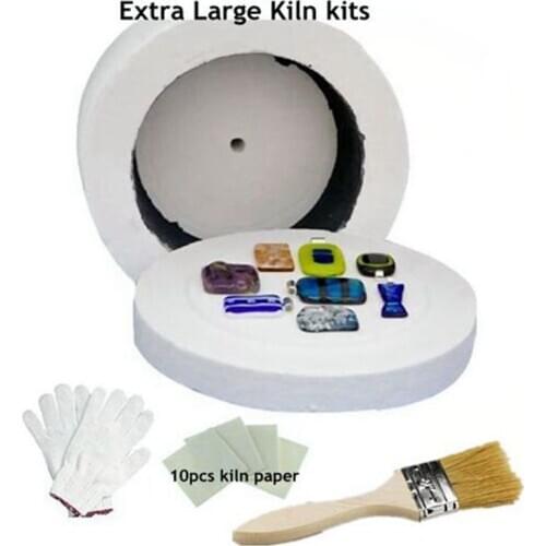 4pcs Tools in 1 Professional Microwave Kiln Kit For DIY Jewelry Glass Fusing