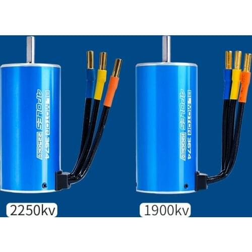 Surpass Hobby Brushless Motor Waterproof 3674 580KV 1900KV 2250KV for 1/8 1/10 Drift Racing Off-road RC Car