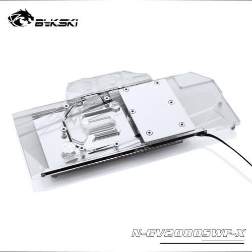 Bykski N-GV2080SWF-X VGA Water Cooling Block for GIGA RTX 2080 2070 2060 Super Gaming Windforce