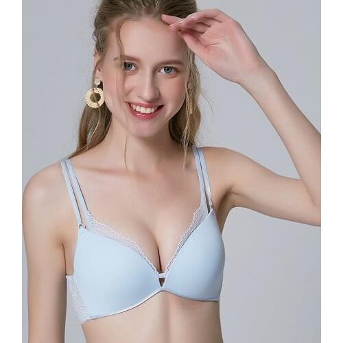 Wireless Push Up Bra Comfort Seamless Brassiere Padded Bralettes for Women Girls
