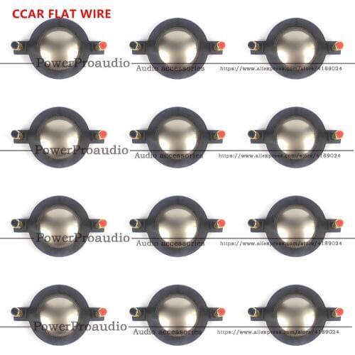 12PCS Replacement Diaphragm For Paudio ,Mackie 44.4mm BMD 450 speaker part CCAR Flat Wire