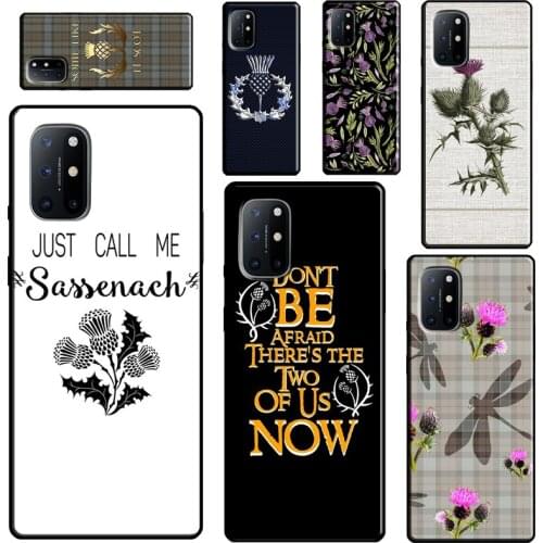 Outlander thistle Sassenach For Realme C3 C11 C15 C21 GT Neo Q3 6 7 8 Pro Phone Case For OnePlus 8 7 9 Pro Nord 7T 8T