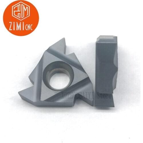 16IR/16ER AG55/AG60 BMA hard alloy thread cutting tool Internal thread insert 0.5-3.0mm pitch CNC tool