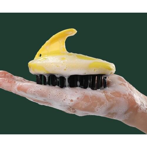 Silicone Massage Brush Head Body Scalp Care Tool Comb Shampoo Hair Washing Comb Shower Brush Bath Spa Slimming Massaging Brushes