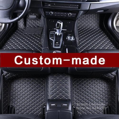 Custom fit car floor mats for VW Volkswagen Jetta Polo Beetle Phaeton 3D car styling full cover durable all weather carpet liner