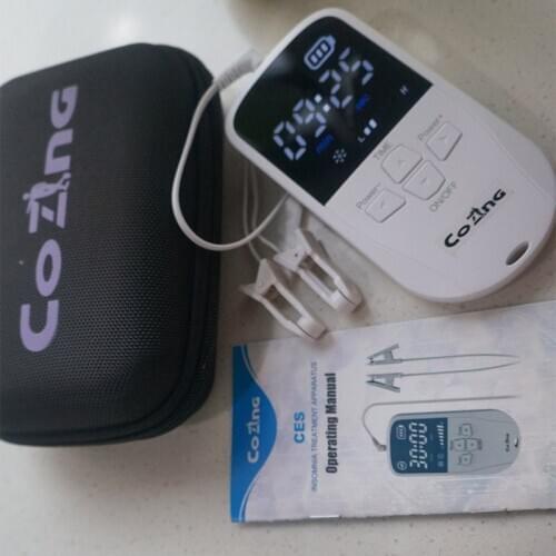 Best Quality CES Cranial Electrotherapy Stimulation Helps Sleep Treats Migraines And Treats Anxiety Depression