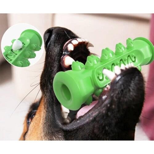 Non-toxic Dog Toys for Big Dogs Bite Resistant Molar Stick Clean Teeth for Small Breeds Dogs Rubber Interactive Small Dog Toys