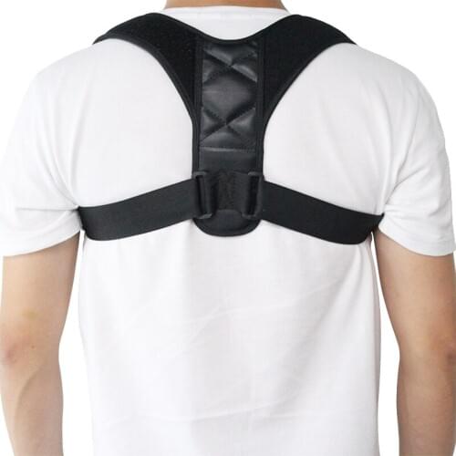 New Adjustable Back Posture Corrector Spine Comfortable Upper Back Brace Clavicle Support for Thoracic Kyphosis and Shoulder