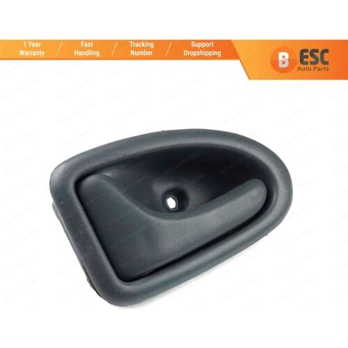 ESC Auto Parts EDP99 Interior Door Handle GRAY Front or Rear LEFT Door For Renault Clio 2 1998-2005 Free Shipment Made in Turkey