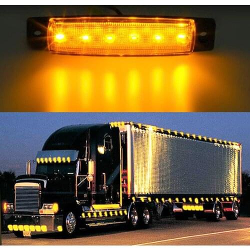 Car tail led warning Side Clearance Lamp Tail Reverse Turn Signal Light Truck Trailer Lorry Warning Fog Parking Lighting Bar