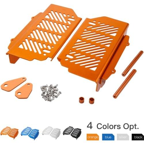 Radiator Guard Grille Cover Protector for KTM 125 250 350 450 150 200 300 500 EXC SXF XC SX XCFW XCF XCW TPI Six days 2017-2020