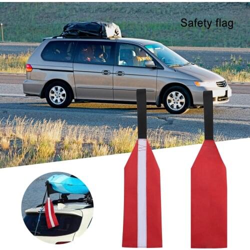 Kayak Safety Flag Travel Flag for Kayak Canoes Marking Red Great safety item for towing your kayak