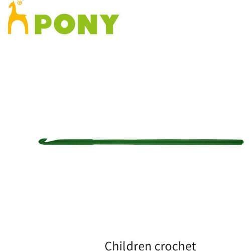 1 piece Pony Childrens 15 cm Single Pointed Crochet Hook knitting needles