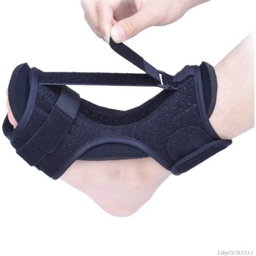 1 Pieces Adjustable Plantar Fasciitis Night Splint Foot Drop Orthosis Stabilizer Brace Anti-sprain