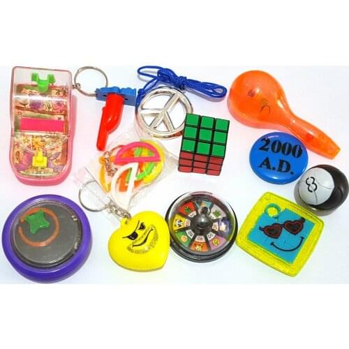 100pc MIX-C Boys Girls Toys Kid Joke Fun game Gift Birthday Party Favors PINATA Bag Filler Loot Gag LUCKY pyzzle Cube spinner