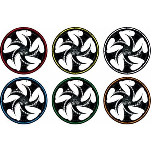 New 16Pcs 18" Strips Motorcycle Car Wheel Tire Stickers Reflective Rim Tape High Quality Fashion Motorbike Auto Decals #281304