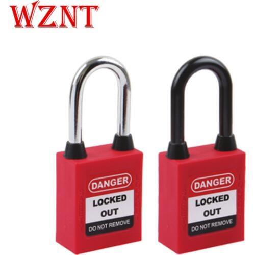 2PCS NT-38SD NT-38PD 38mm Red Safety Lockout Palcok Safe lock with master key