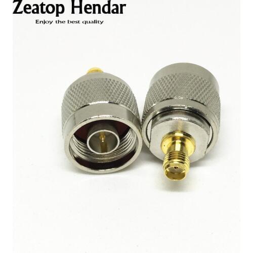 20Pcs Brass N-Type N Male to SMA Female RF Coaxial Cable Adapter N to SMA M/F Jack Connector